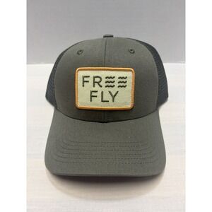 NEW Free Fly Apparel Wave Trucker Mesh Hat Fatigue Green OS Fishing Outdoor